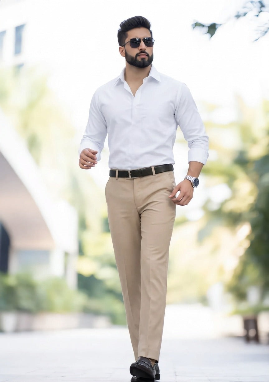 White Shirt and Pant Combination: Which Colour Pant Suits a White Shirt? (6 Best Pairings)