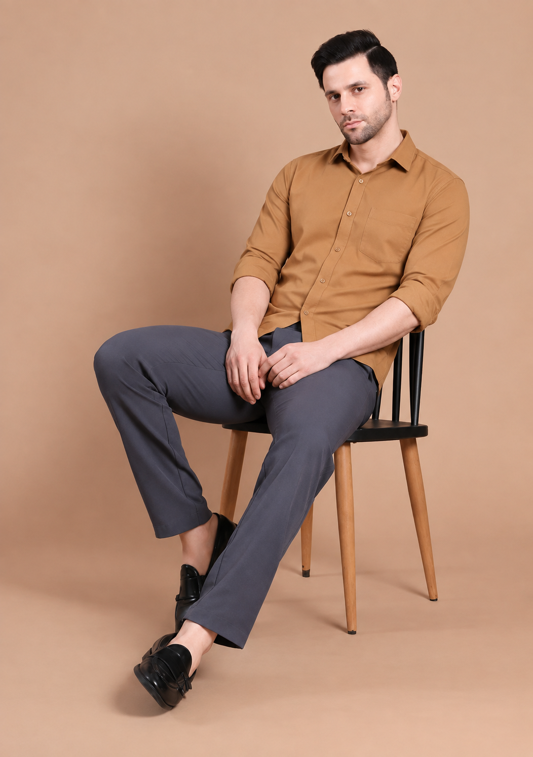 Camel Brown Shirt Styling Guide: What Pants to Wear