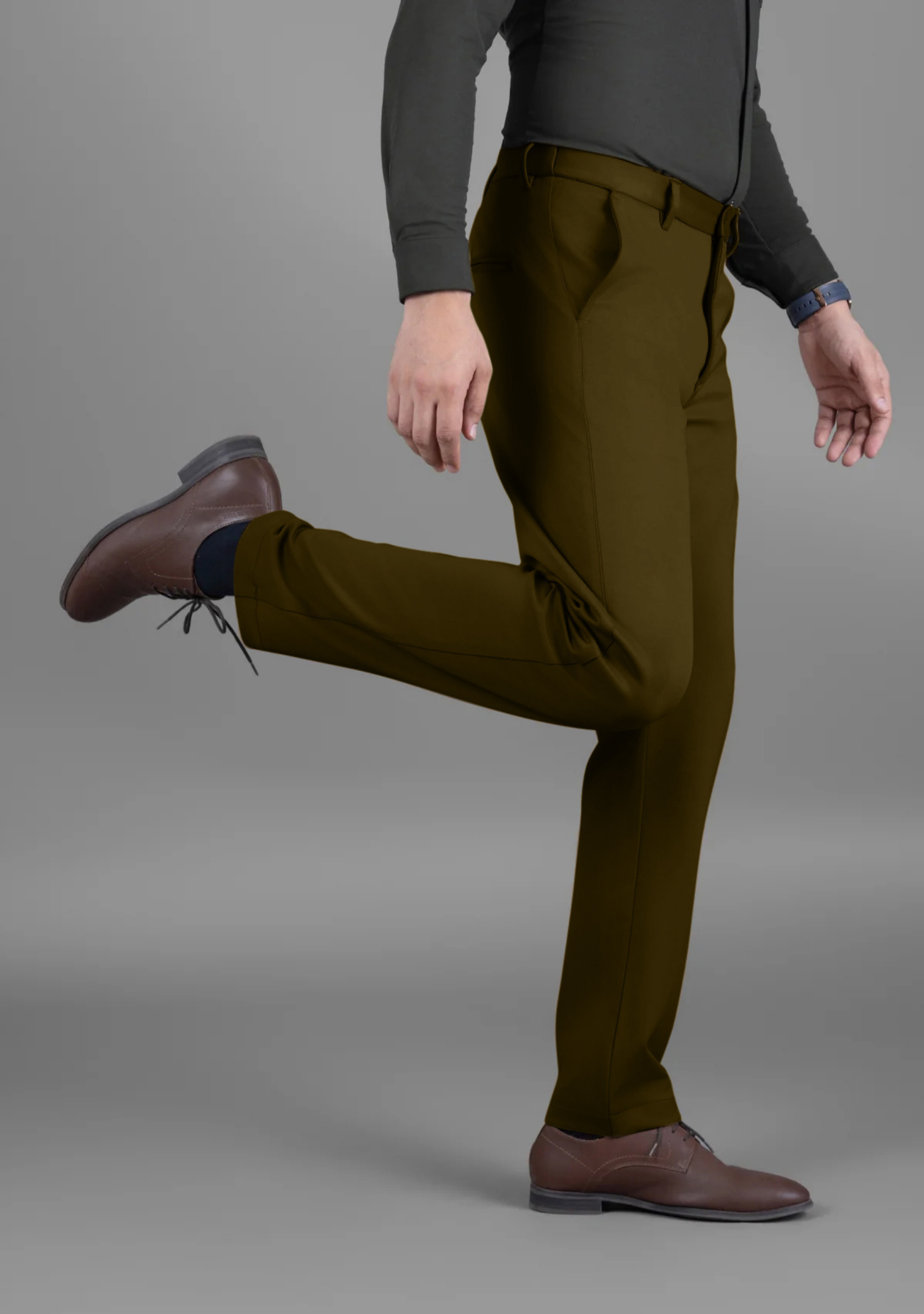 UltraEase 4way Stretch Dark Brown Pant