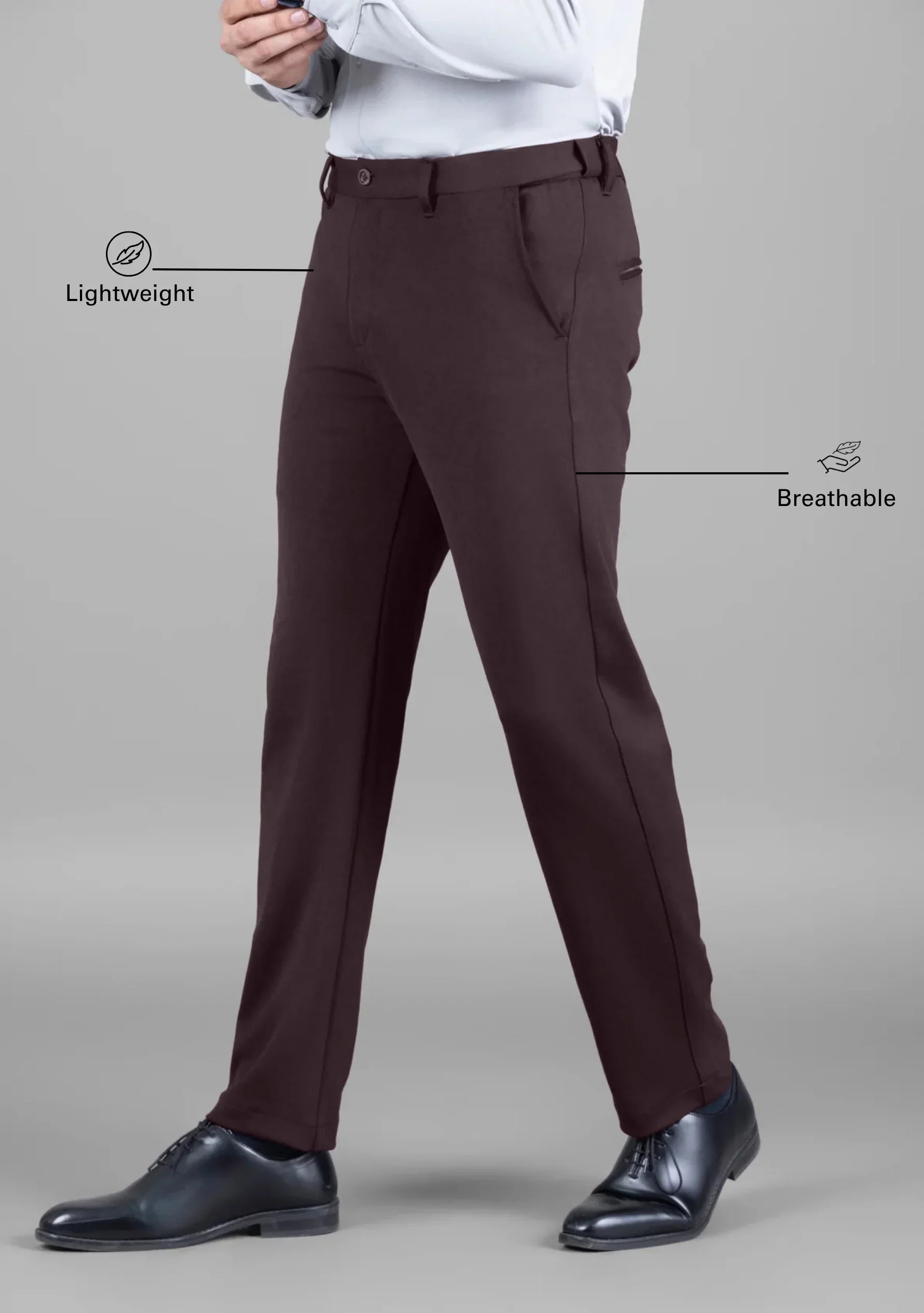 UltraEase 4way Stretch Mulberry Pant - The Manatomy
