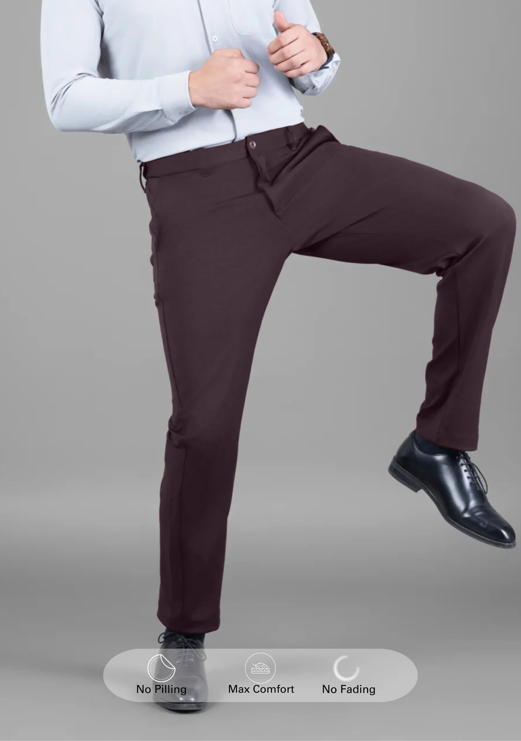 UltraEase 4way Stretch Mulberry Pant - The Manatomy