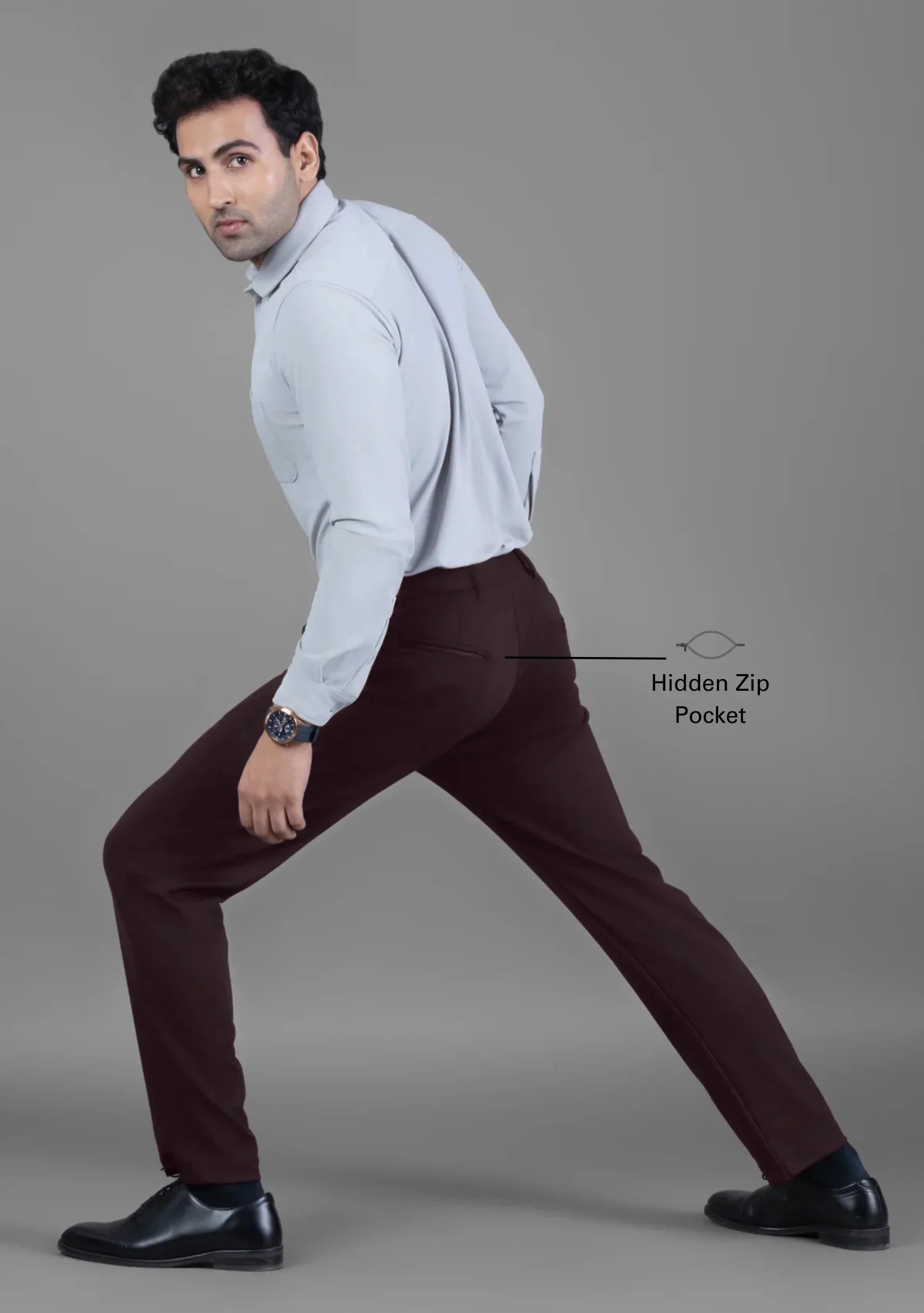 UltraEase 4way Stretch Mulberry Pant - The Manatomy