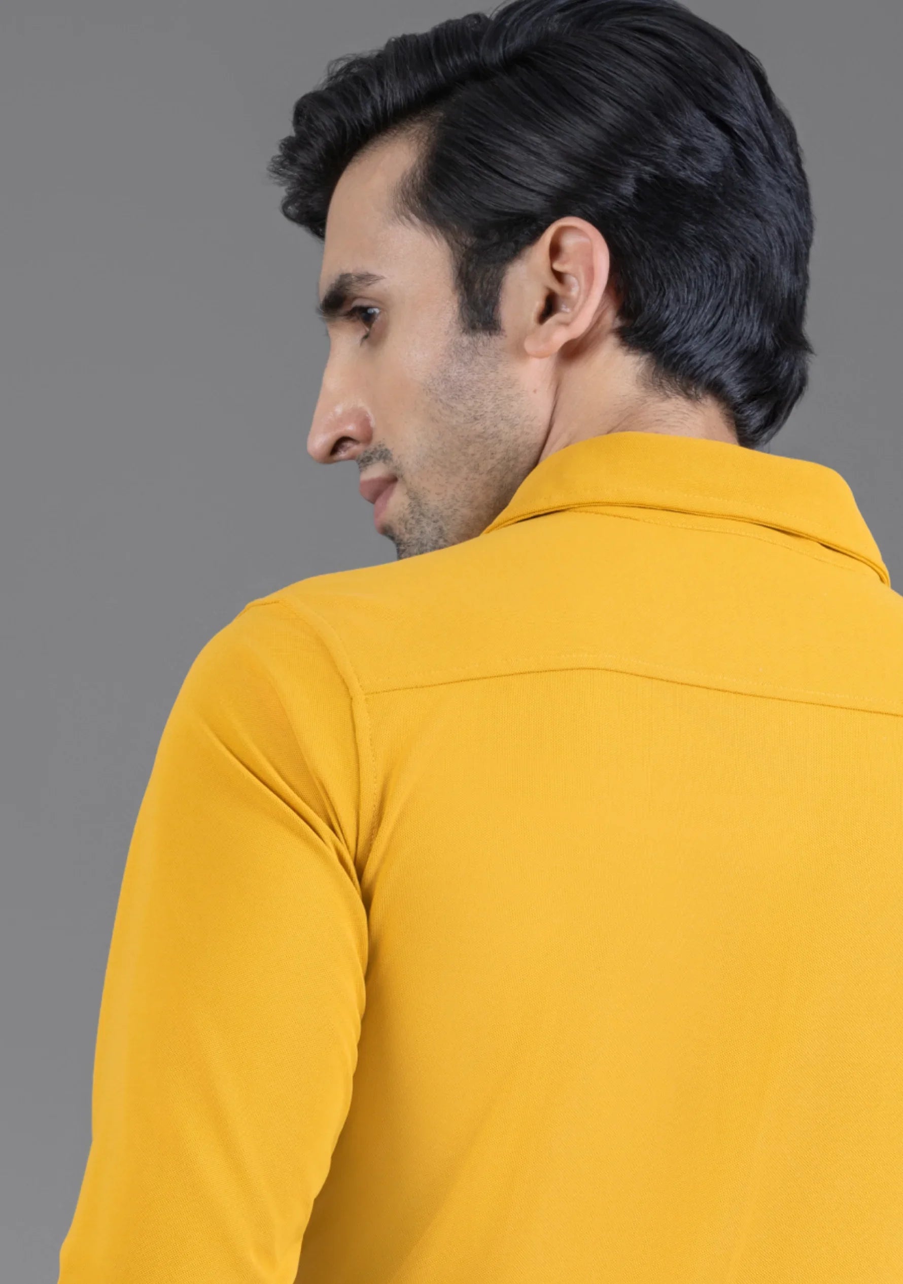 Bright Mango Full Sleeve Versatile Shirt - The Manatomy