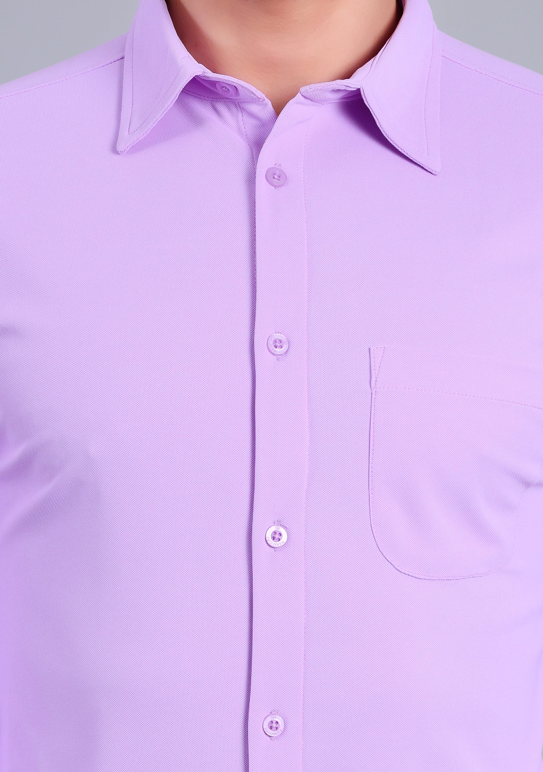 Lazy Lavender Full Sleeve Versatile Shirt