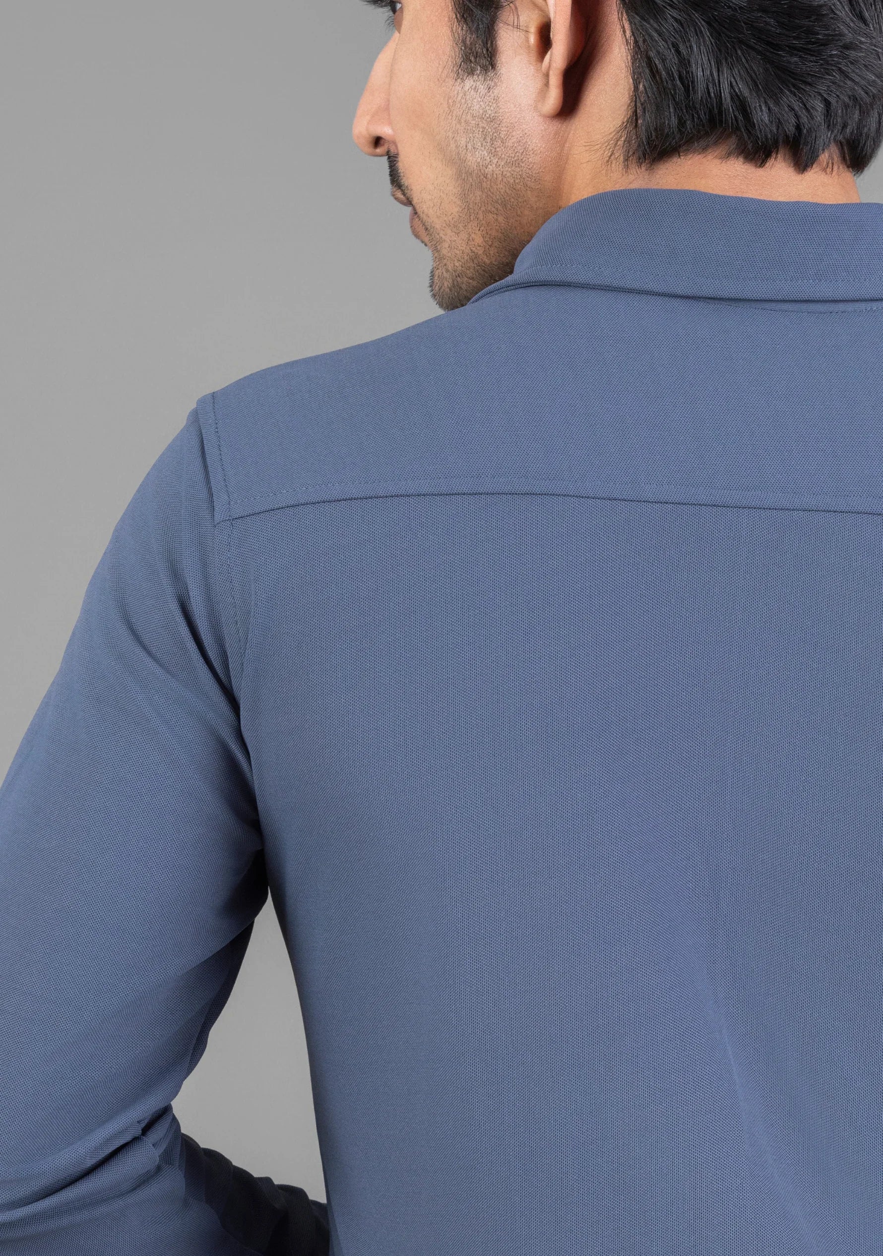 Pearl Grey Full Sleeve Versatile Shirt - The Manatomy