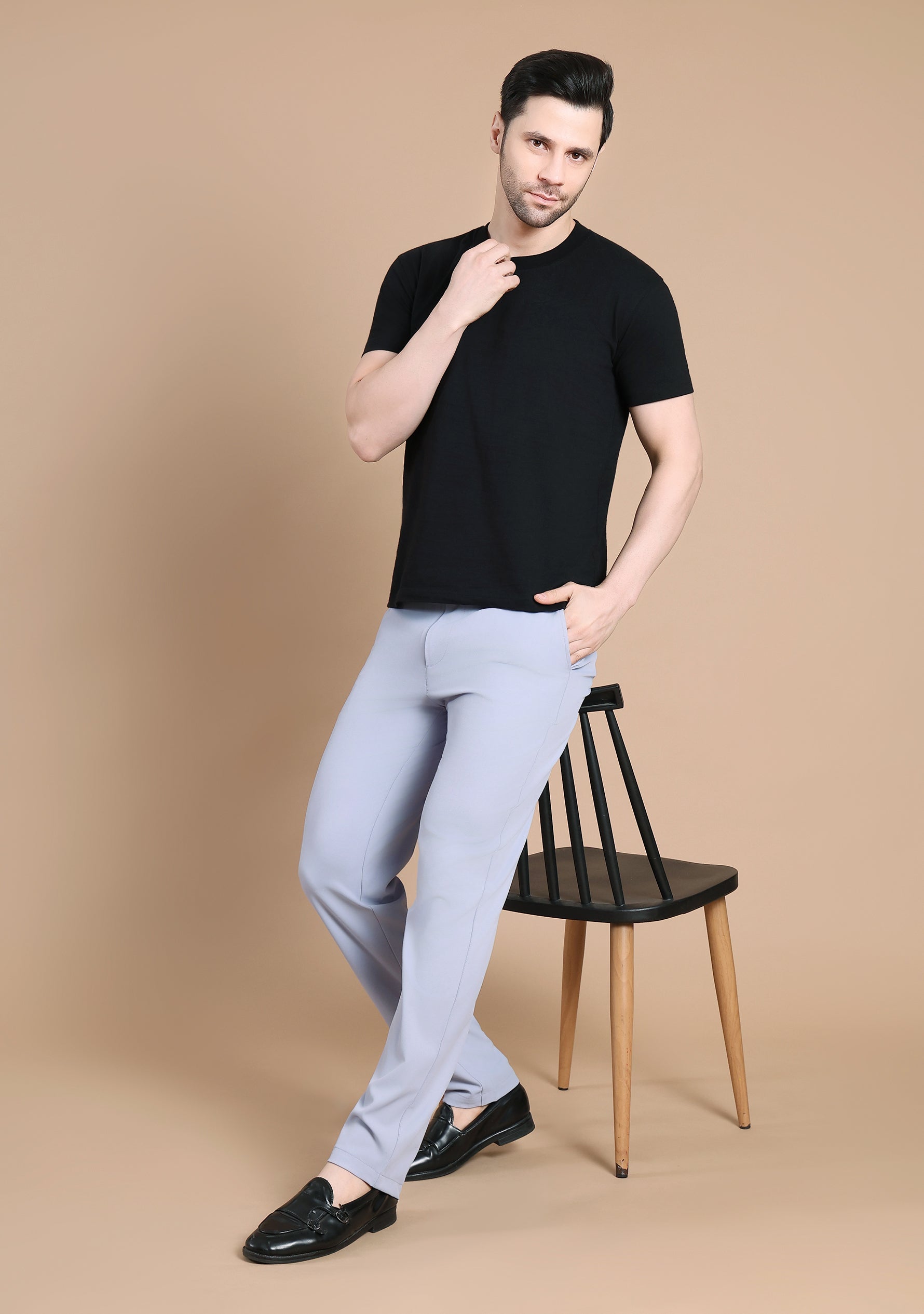 UltraEase 4way Stretch Steel Blue Pant