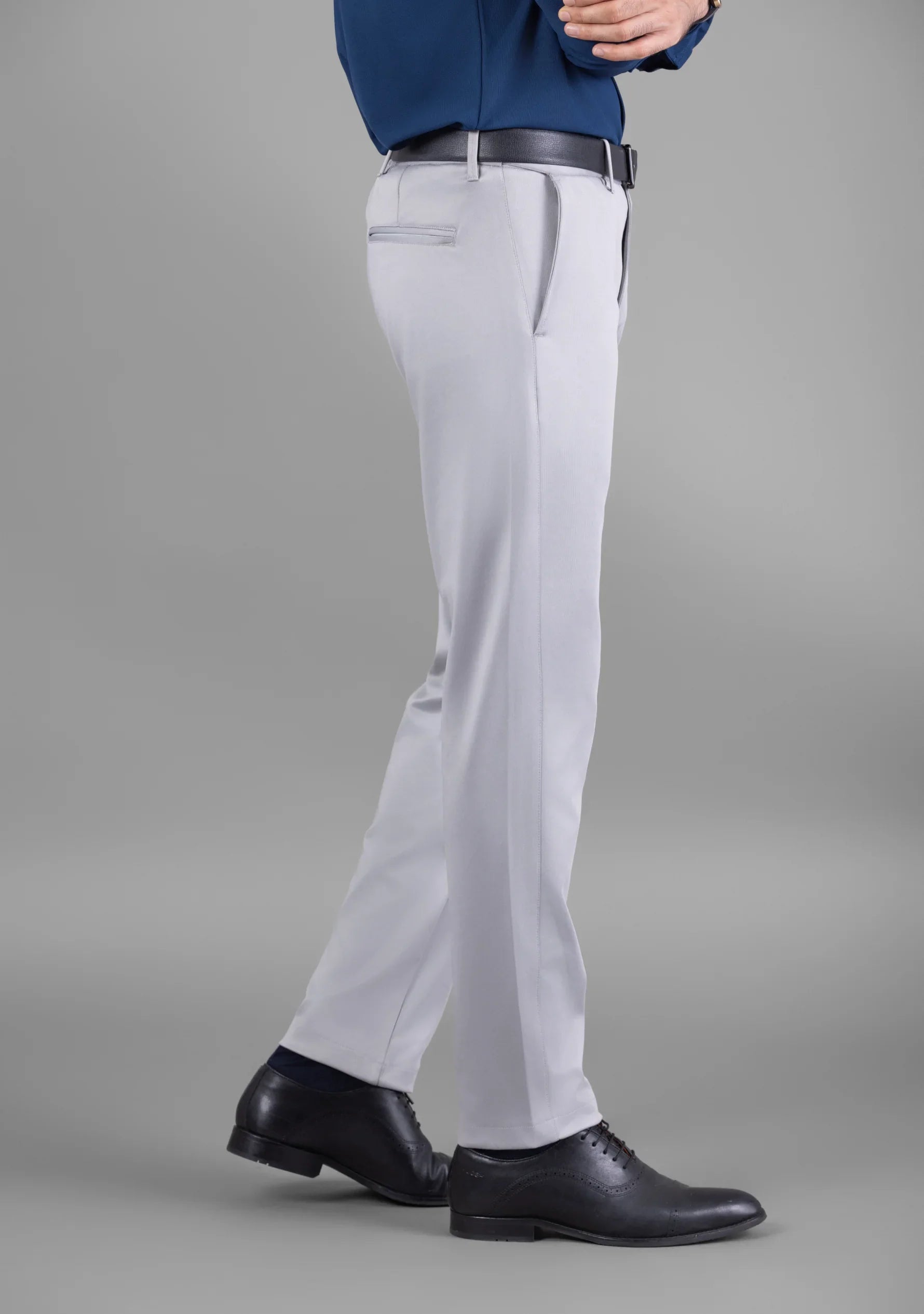 UltraEase 4way Stretch Steel Grey Pant - The Manatomy