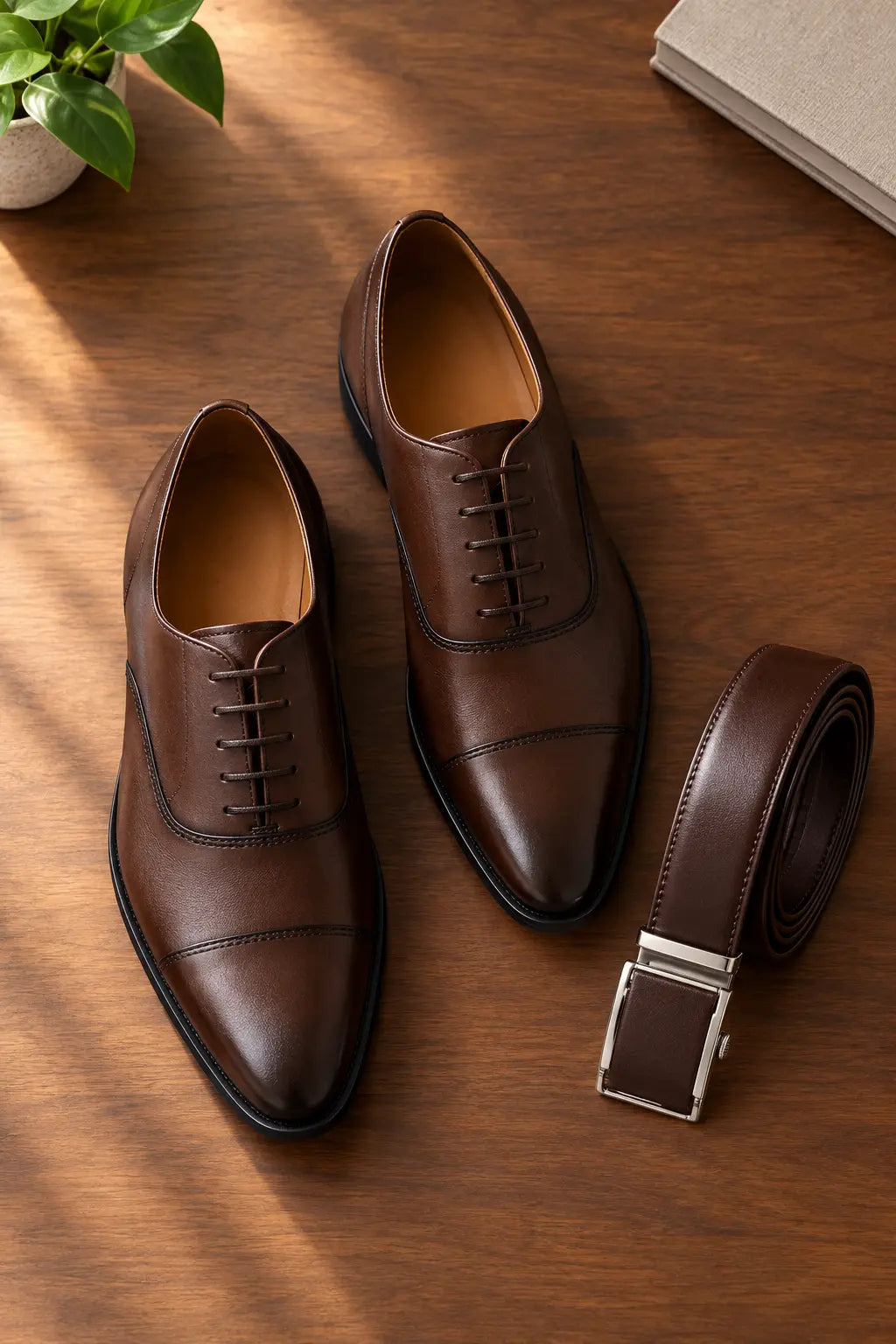Leather Shoes and Belts