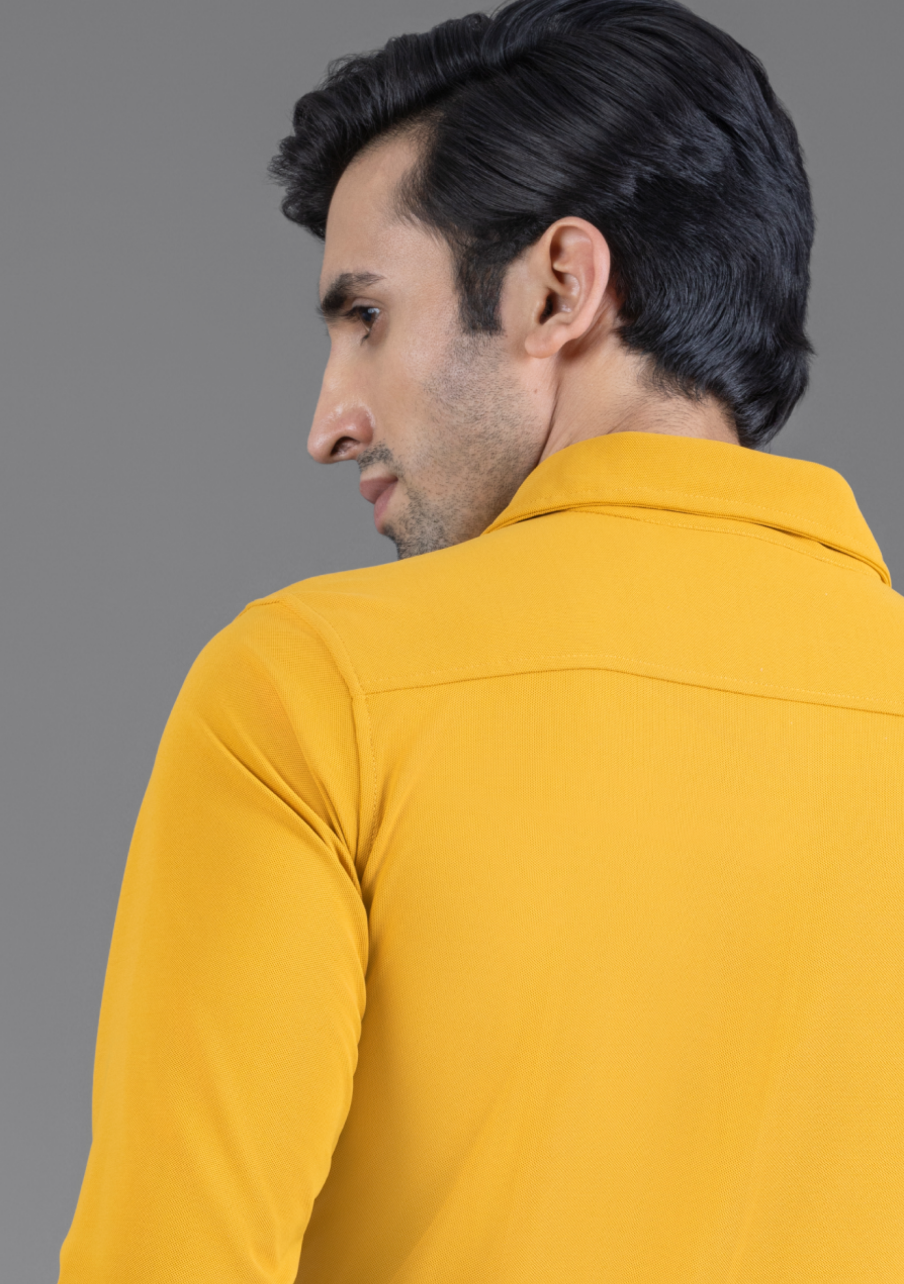 Bright Mango Full Sleeve Versatile Shirt