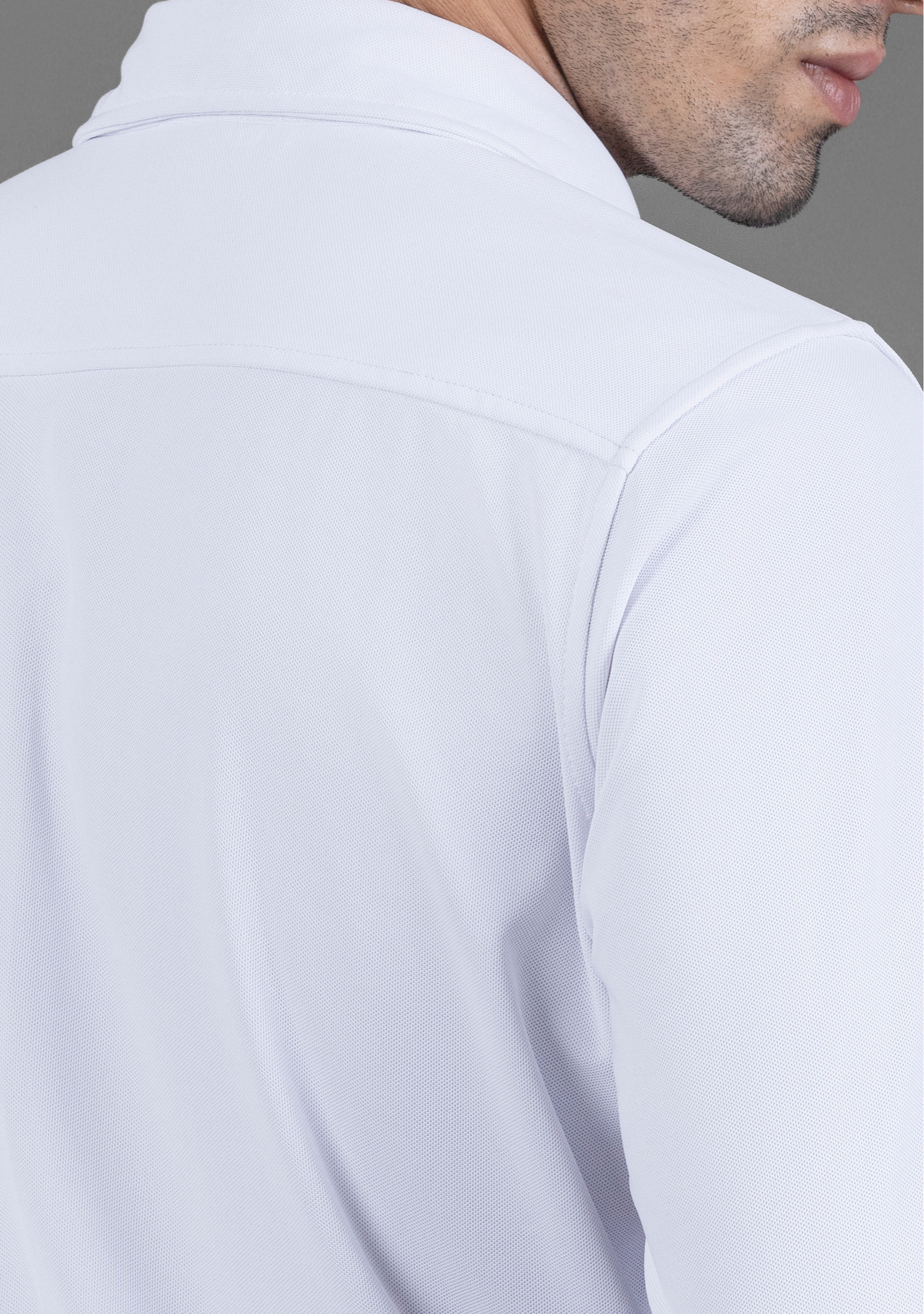 Crisp White Full Sleeve Versatile Shirt