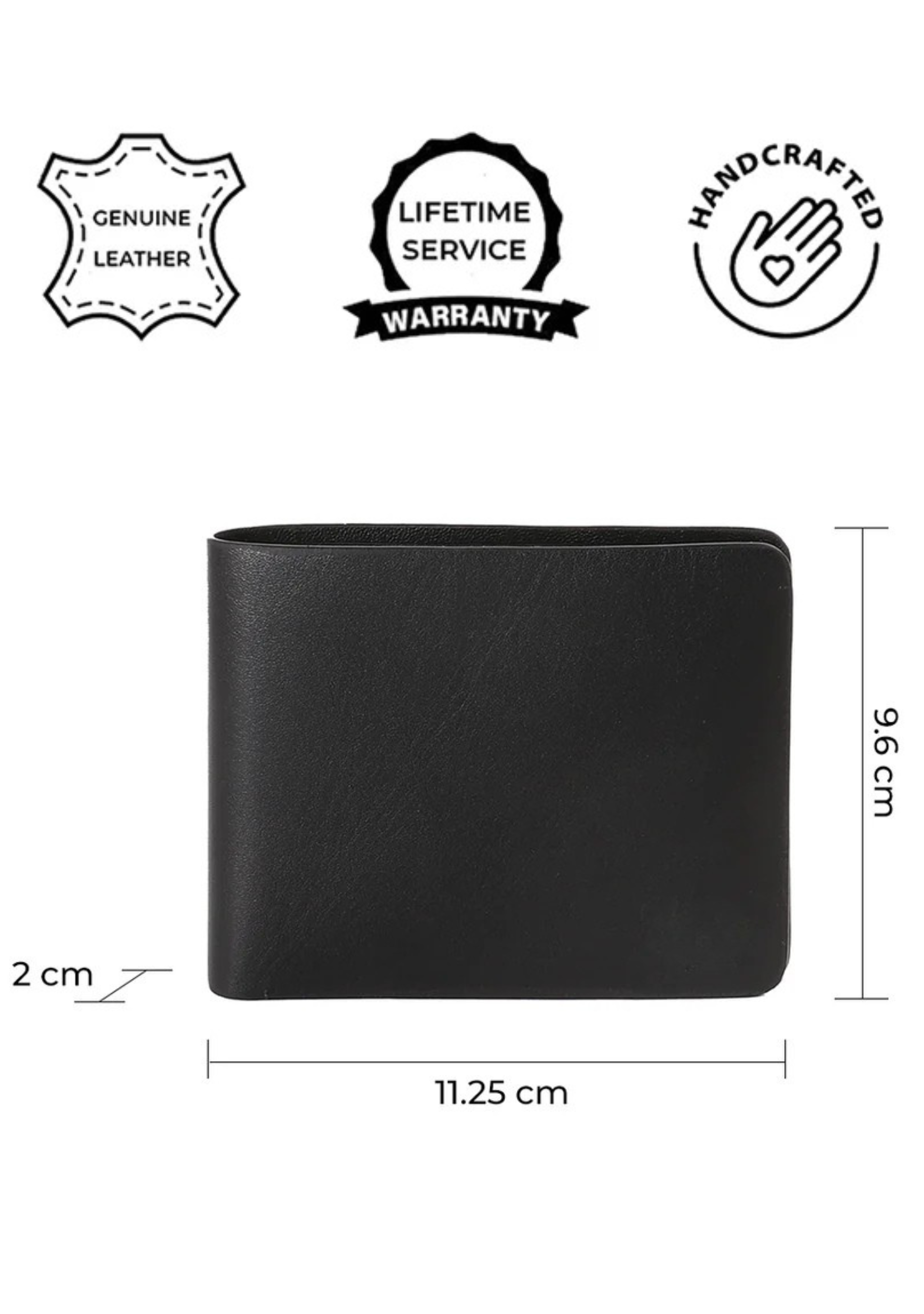 Legacy Black Bifold Wallet