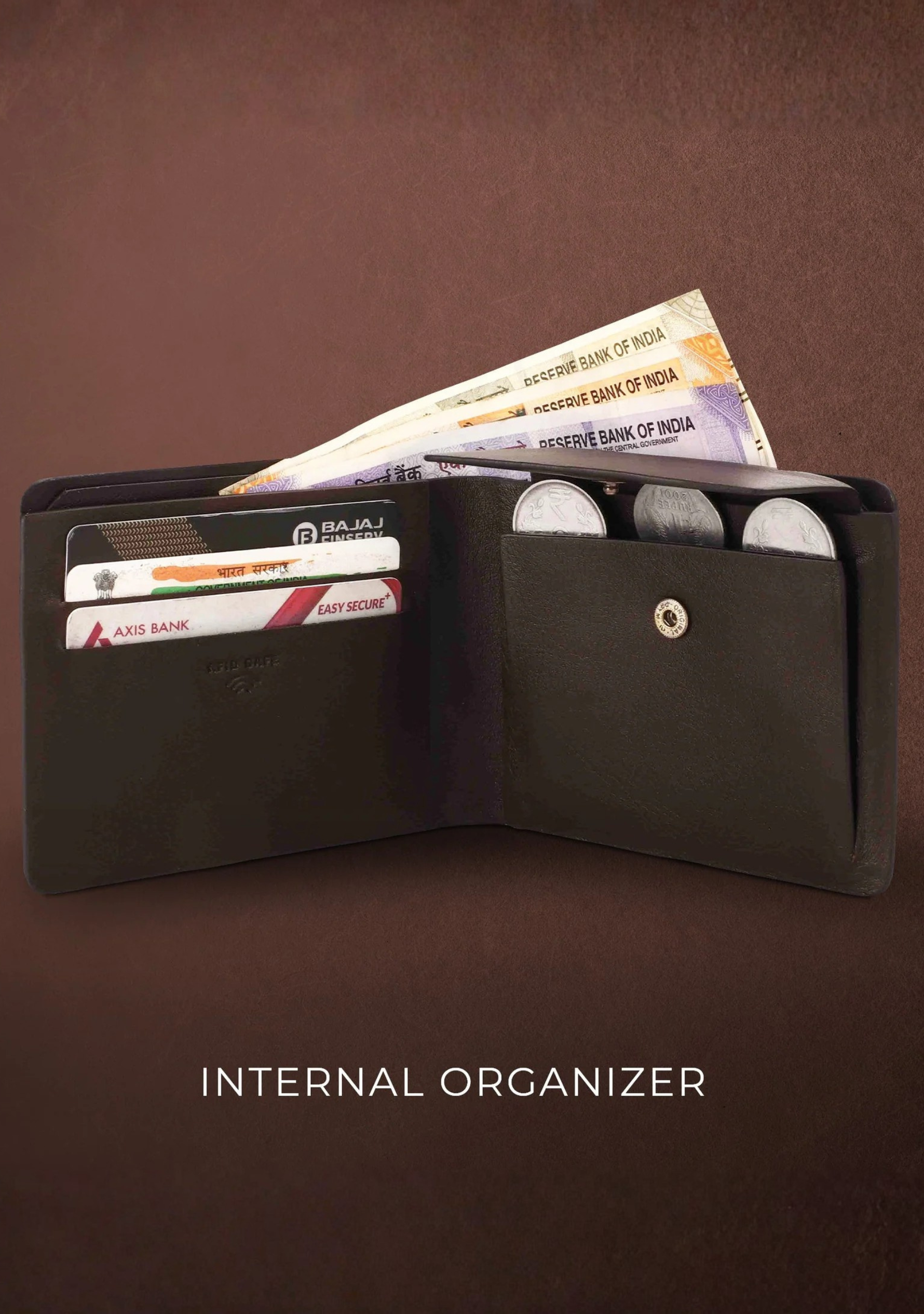 Legacy Brown Bifold Wallet