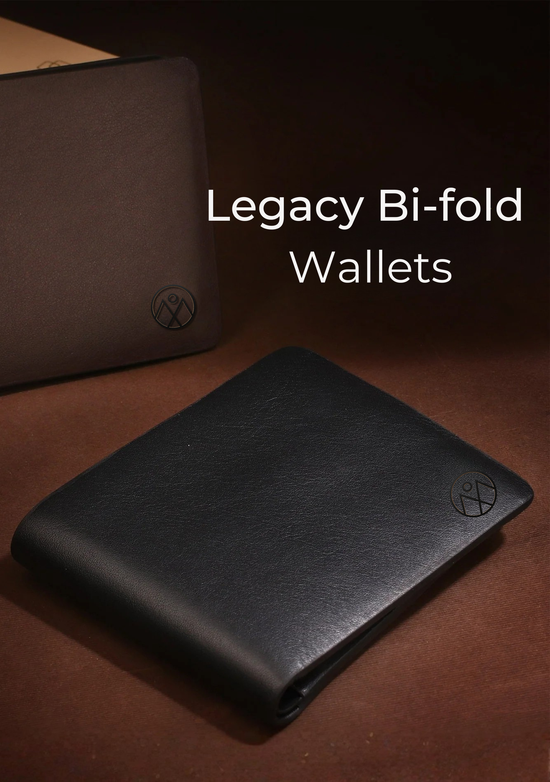 Legacy Black Bifold Wallet
