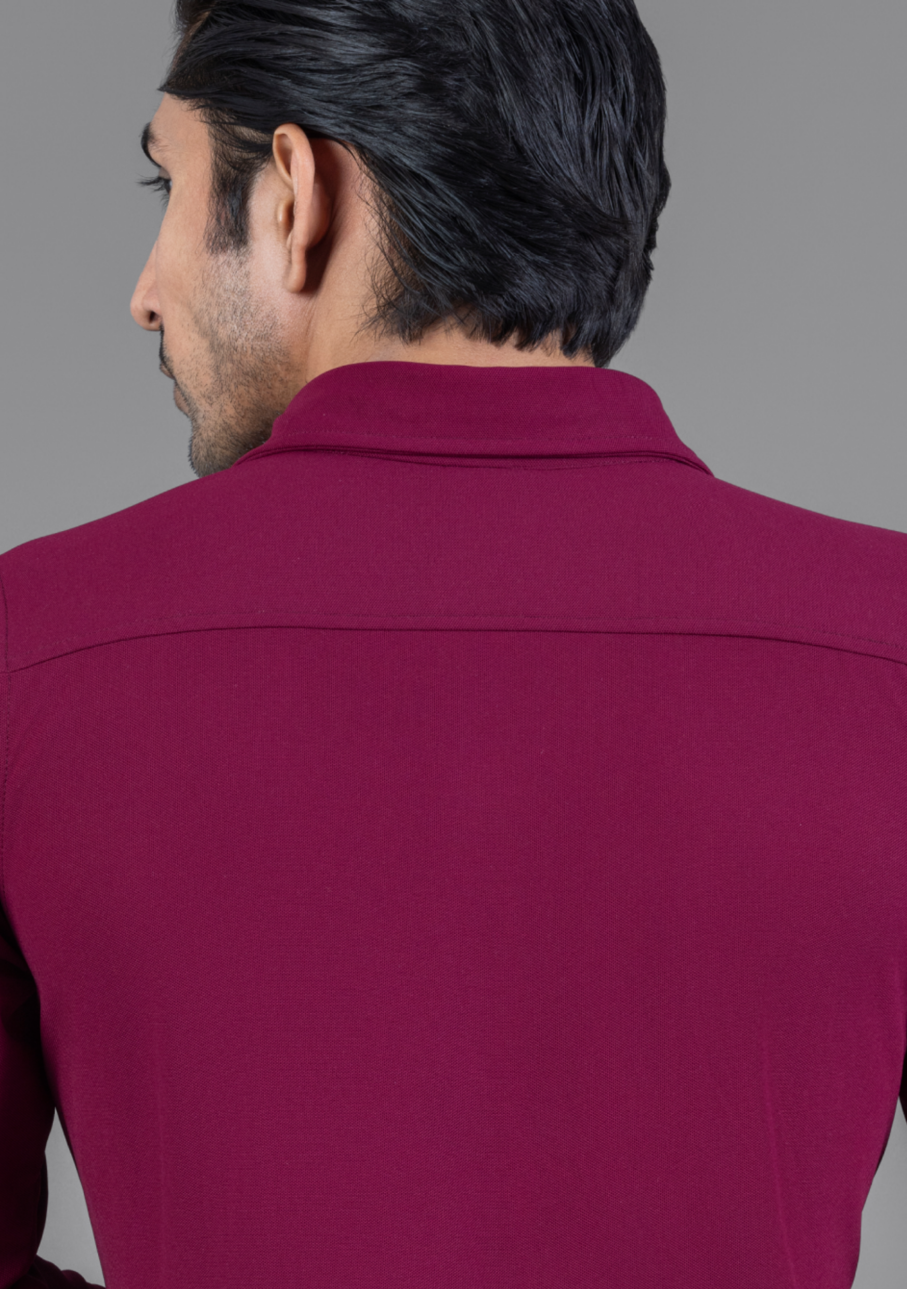 Magic Maroon Full Sleeve Versatile Shirt