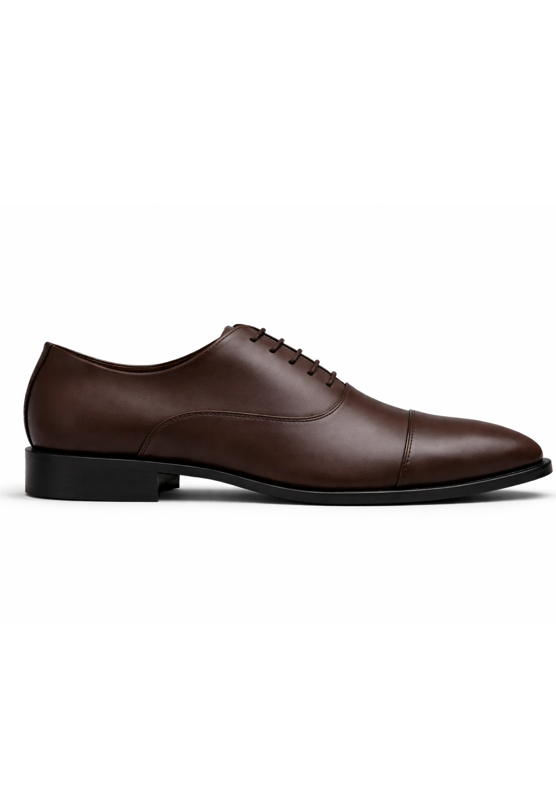 Prestige Cap Toe Brown Shoes