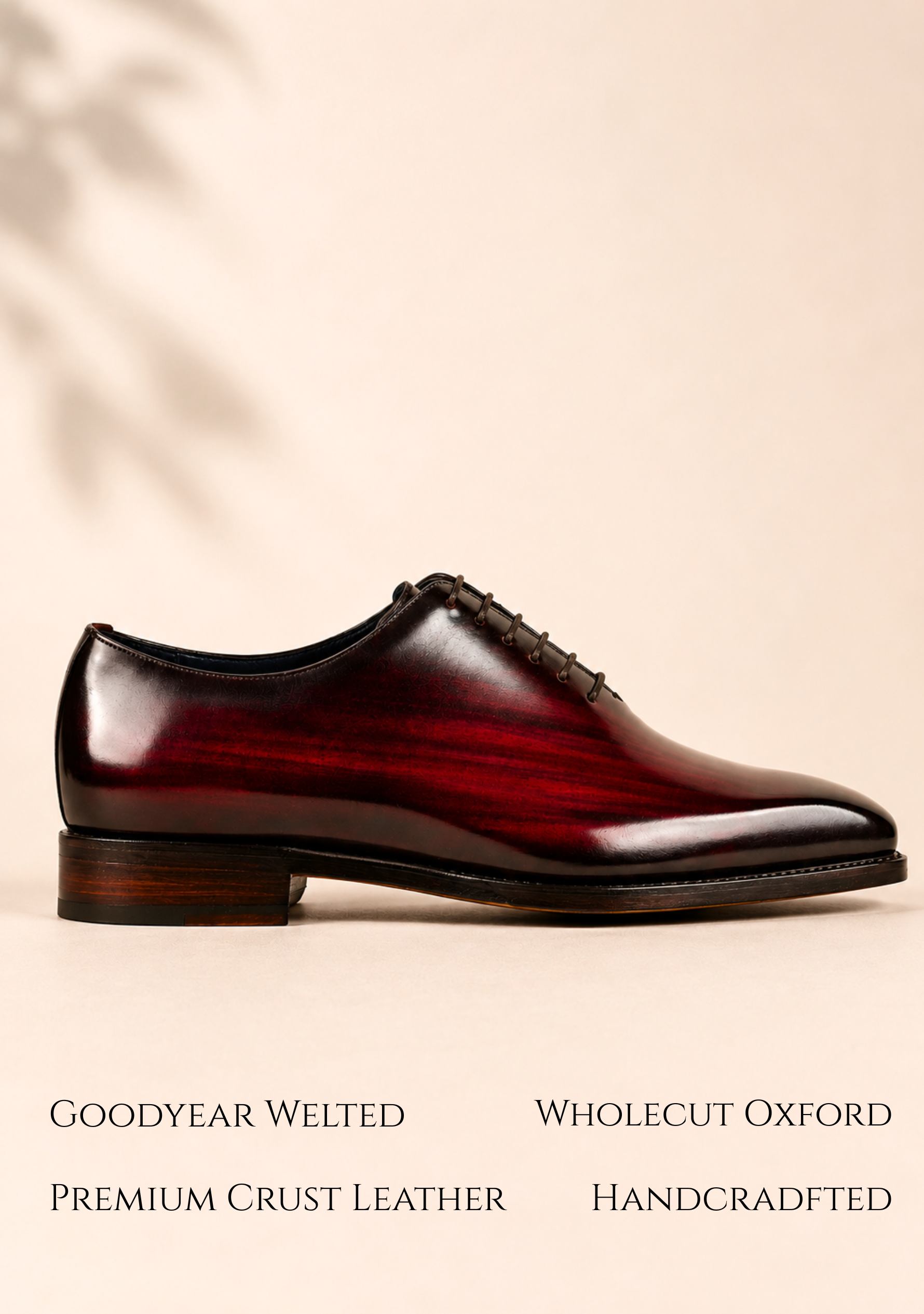 The Chancellor – Bordeaux Patina Oxford-Limited