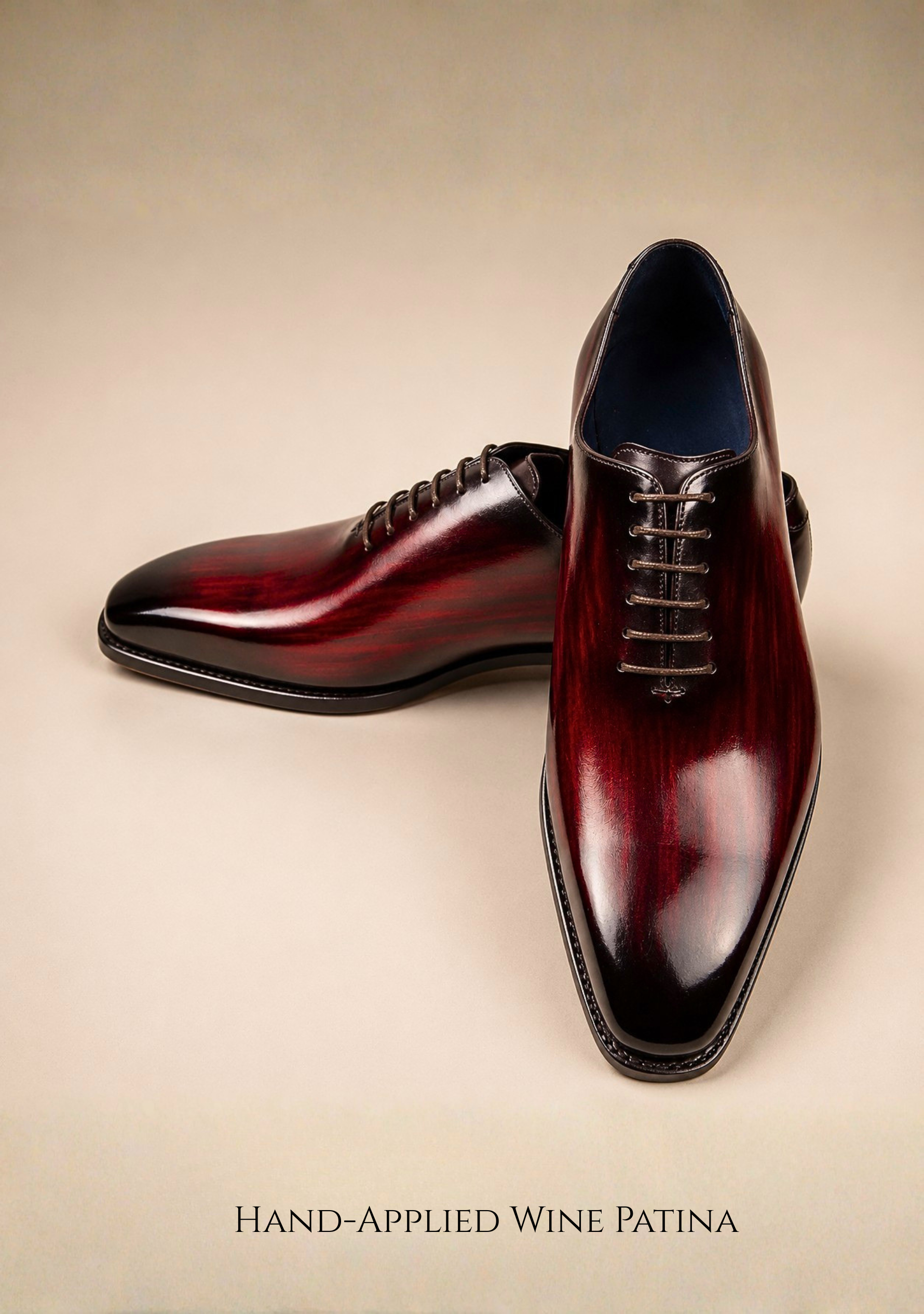 The Chancellor – Bordeaux Patina Oxford-Limited