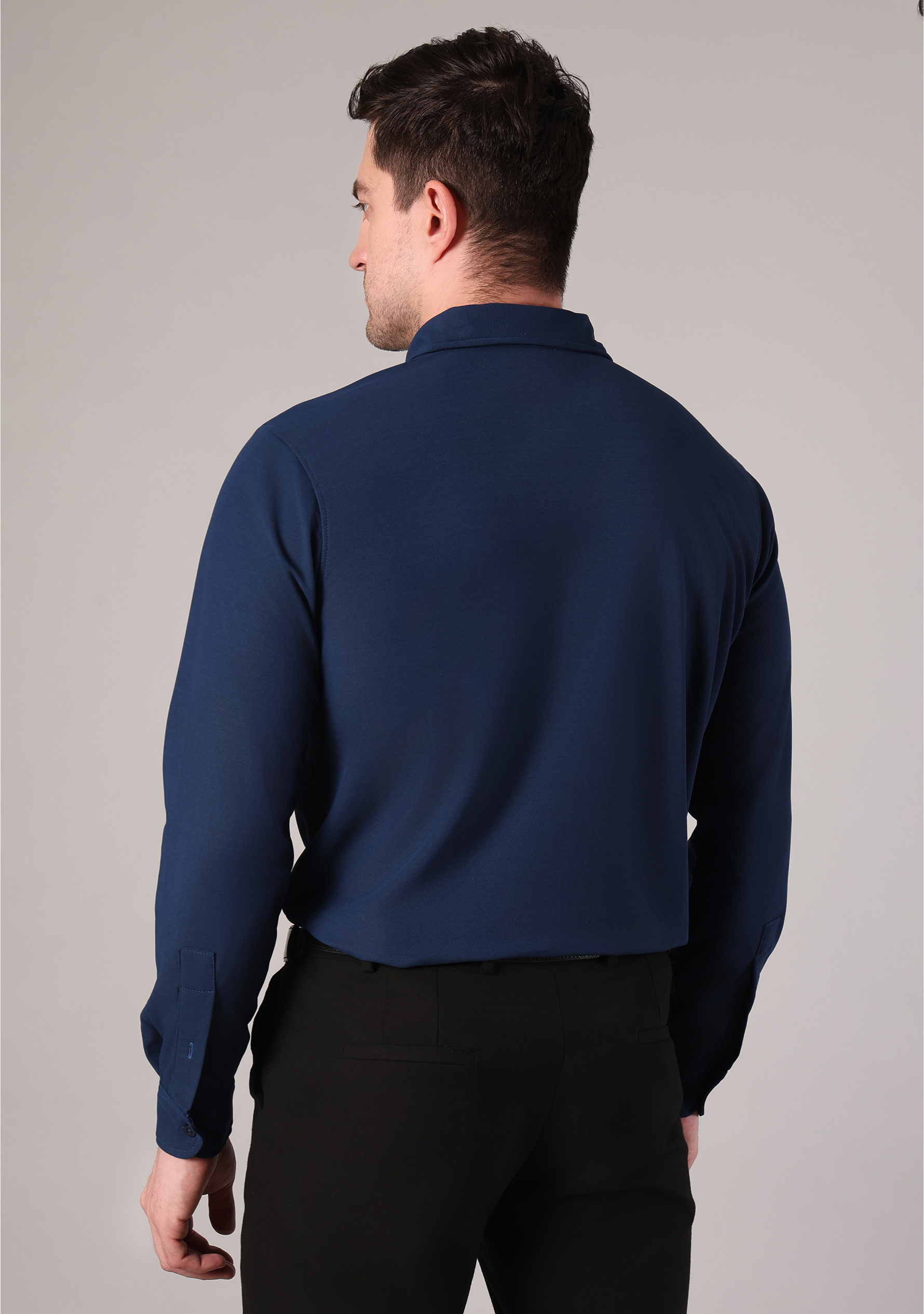 True Navy Full Sleeve Versatile Shirt
