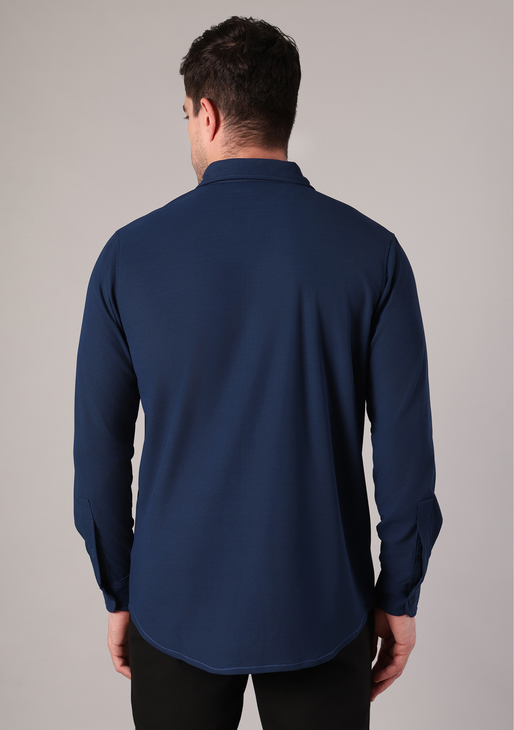 True Navy Full Sleeve Versatile Shirt