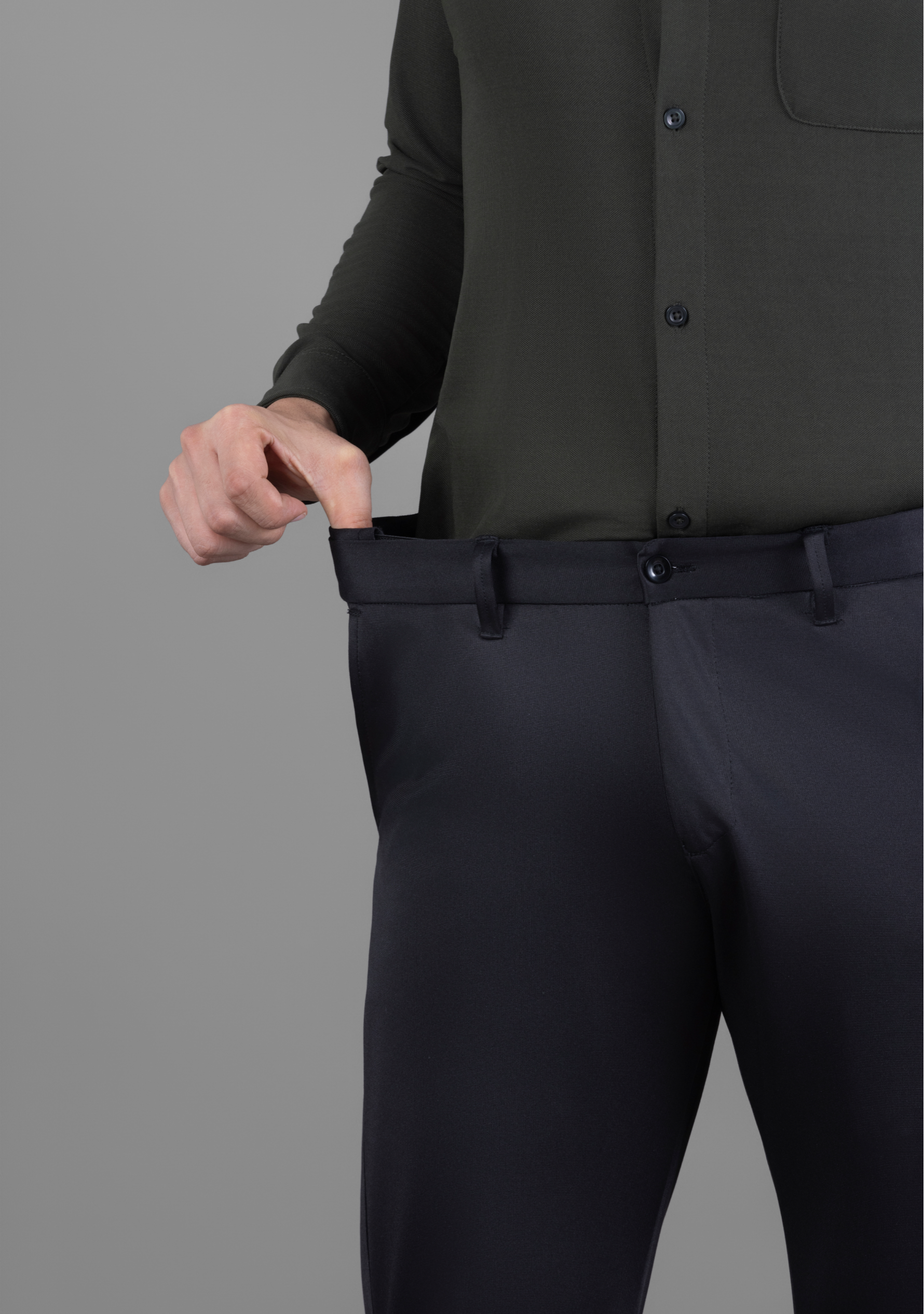 UltraEase 4way Stretch Jet Black Pant