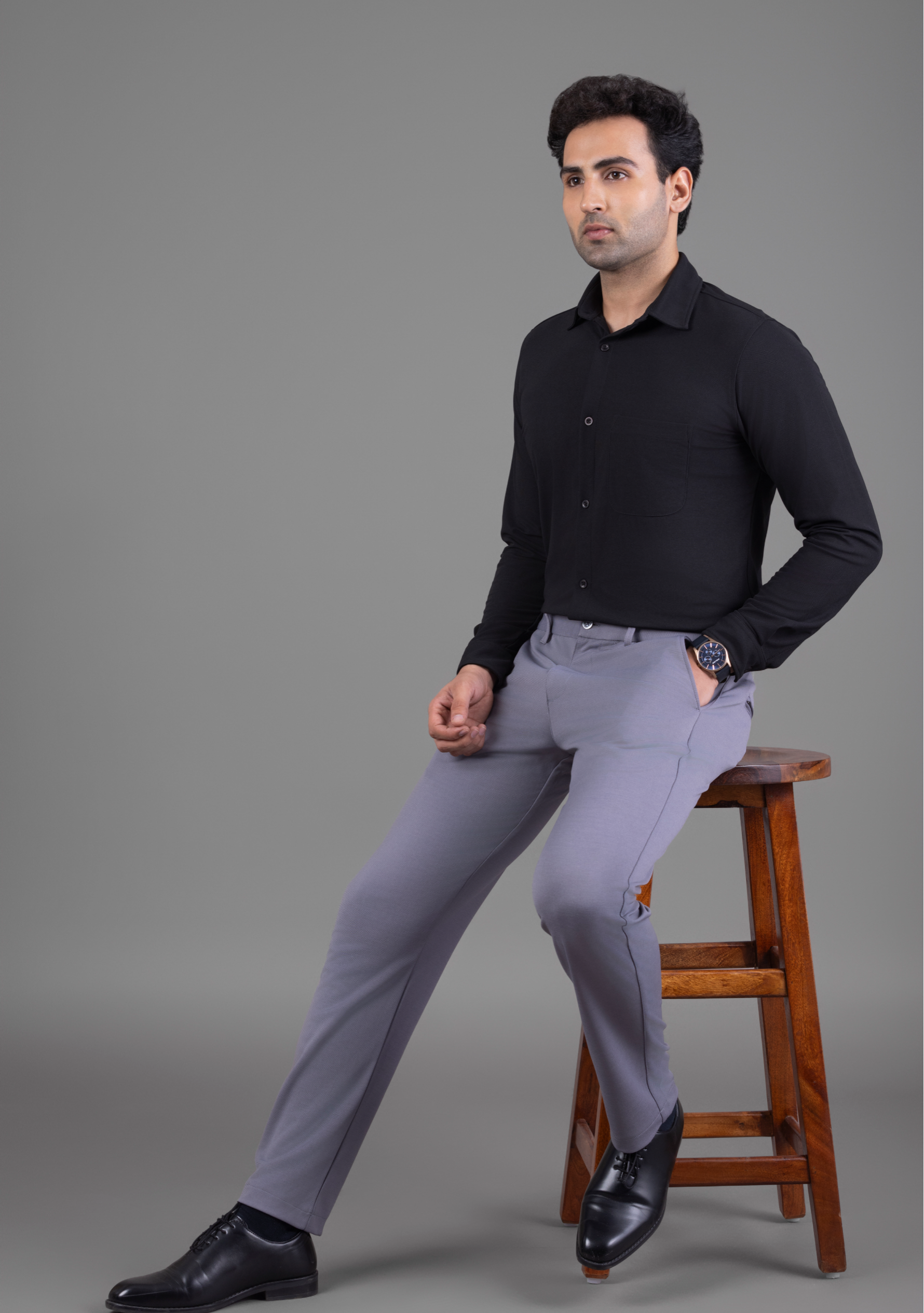 UltraEase 4way Stretch Roman Grey Pant