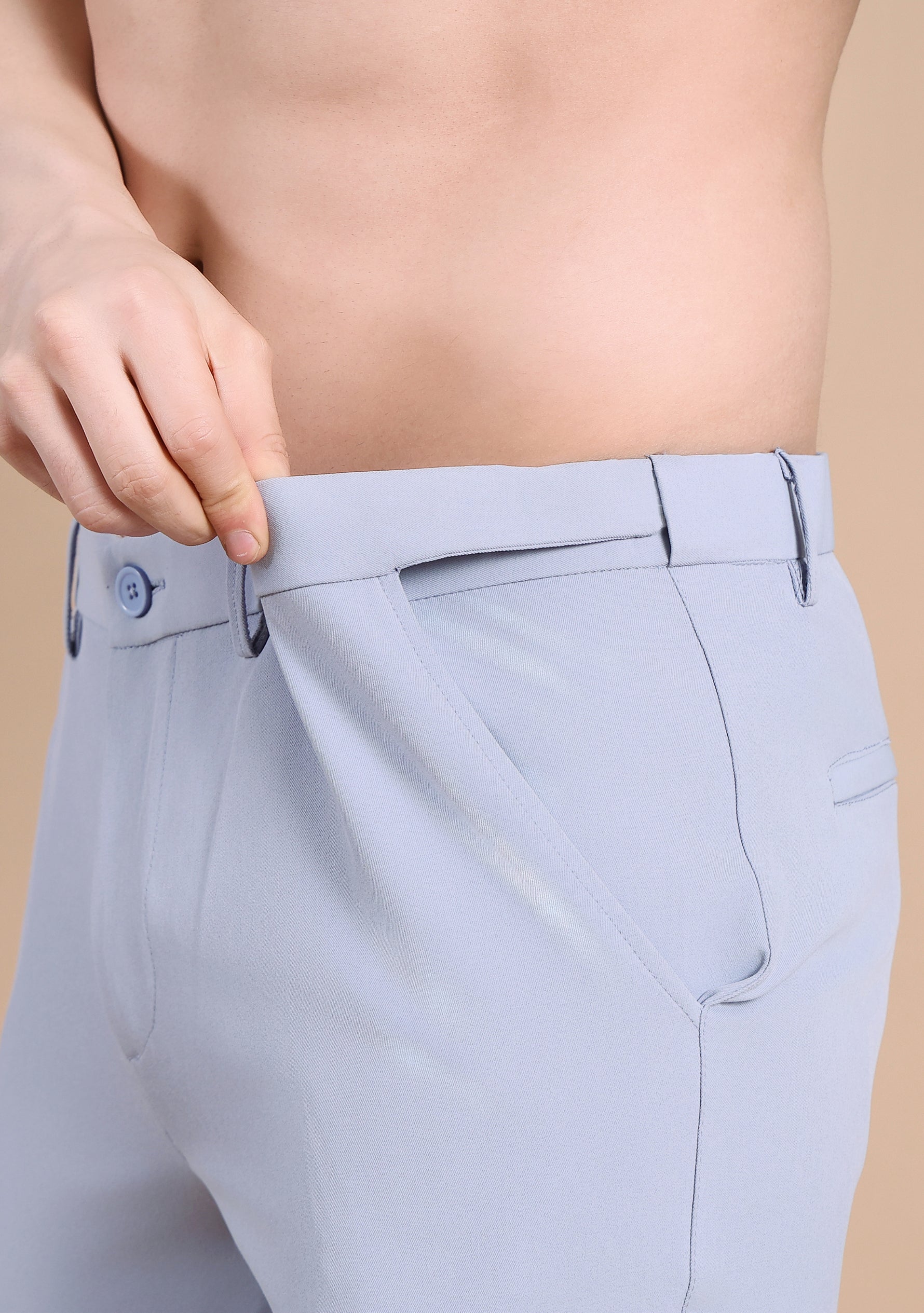 UltraEase 4way Stretch Steel Blue Pant