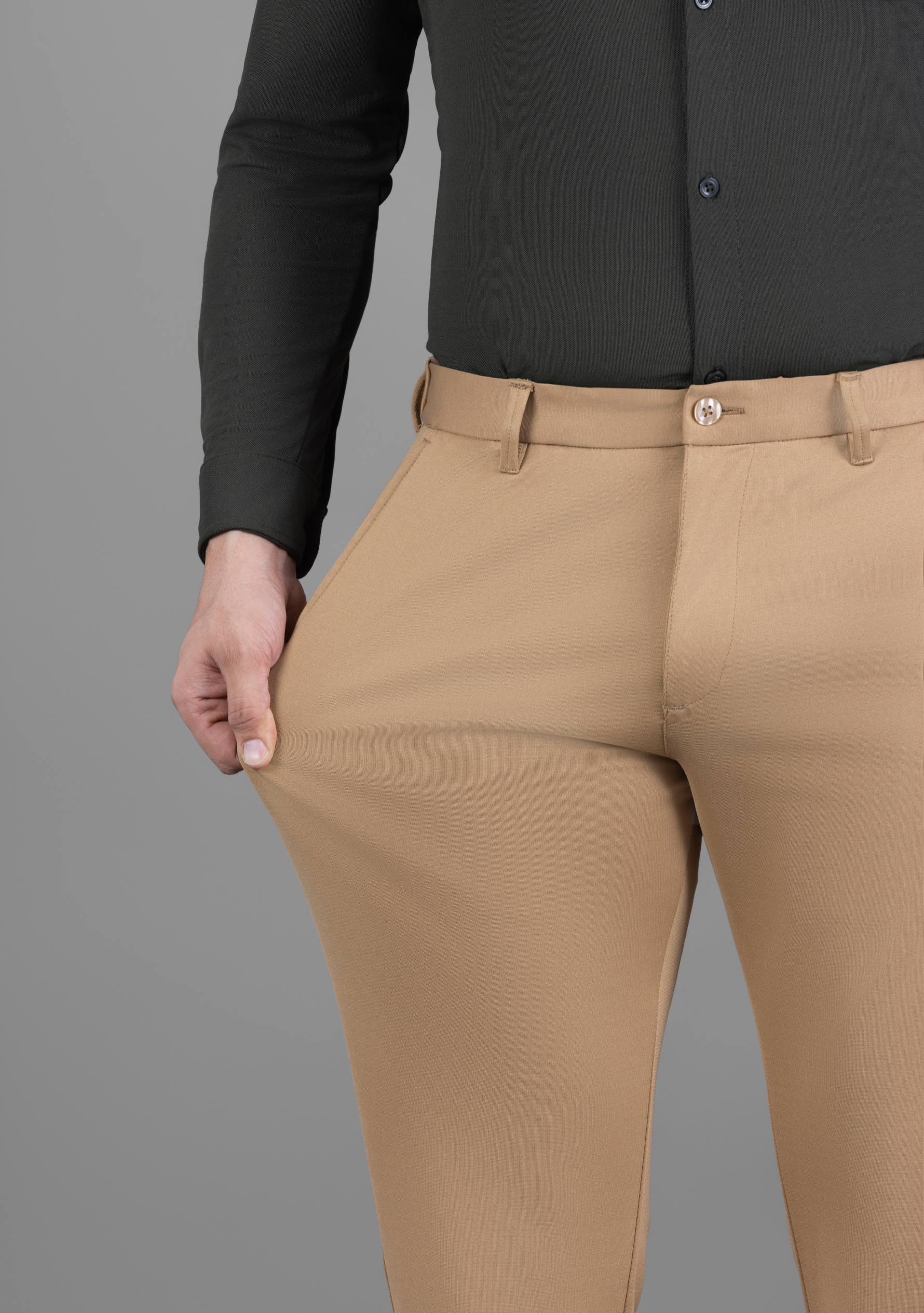 UltraEase 4way Stretch Tan Khaki Pant